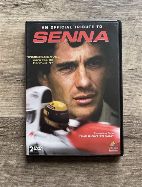 Ayrton Senna An Official Tribute Dvd 2 Disc Set 2007 F 1 Racing Rare Oop 17 95 Picclick