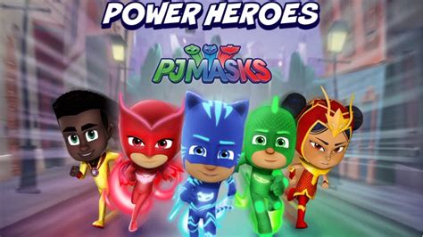 Pj Masks Power Heroes ⚡ New Pj Masks Endless Runner Game Youtube