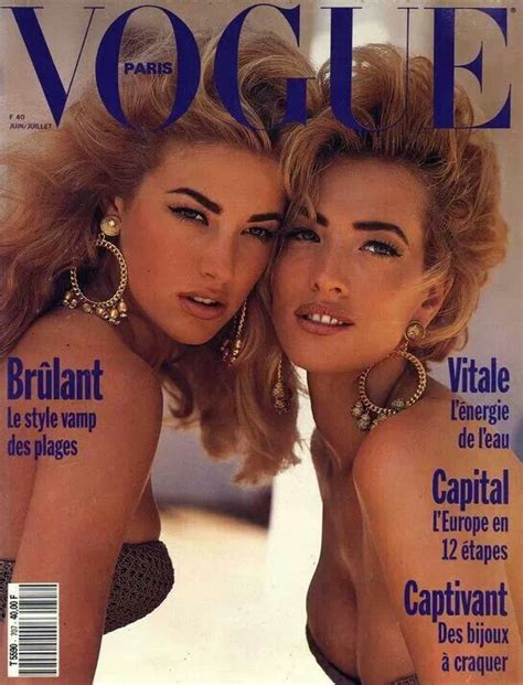 Elaine Irwin Vogue Cover Met Afbeeldingen Naomi Campbell Vogue Covers Cindy Crawford
