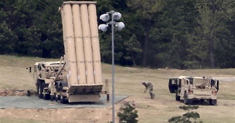Thaad Missile Defense System Divisions Mount In South Korea