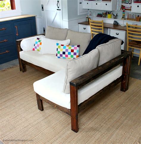 You can build as many sections for your couch as you would. Kids Couch - 2x4 DIY Sectional with Crib Mattress Cushions ...