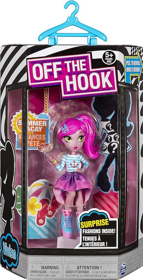 Off The Hook 6045583 Style Girl Dolls Assortment Various Colours