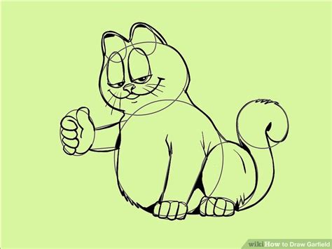 How To Draw Garfield With Pictures Wikihow