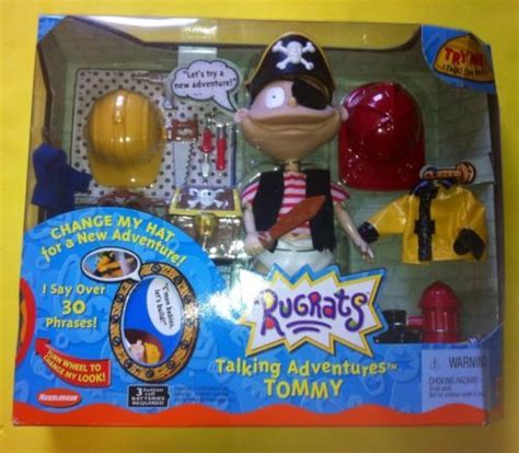 Rugrats Rare Htf Talking Adventures Tommy Over 30 Phrases Works 2001