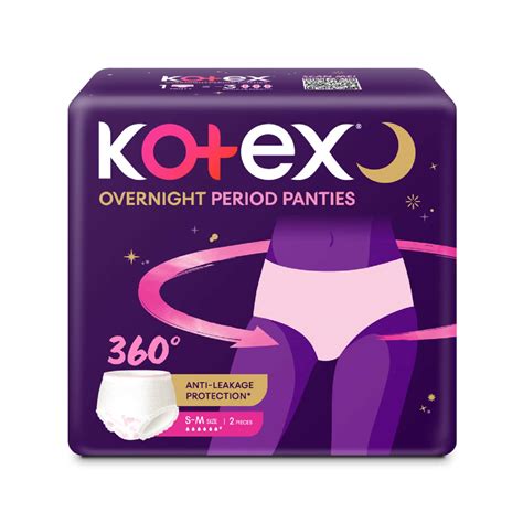 buy kotex overnight period panties medium large size pack of 10 panties online and get upto 60