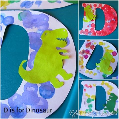 D Is For Dots And Dinosaur Things To Share And Remember Preschool