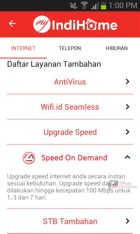 Cara Menambah Kecepatan Internet IndiHome Hingga 100 Mbps ITPOIN