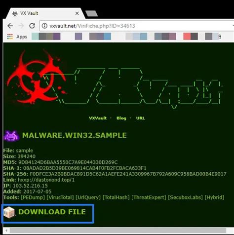 Download Virus Sample On Your Pc For Free To Test Antivirus