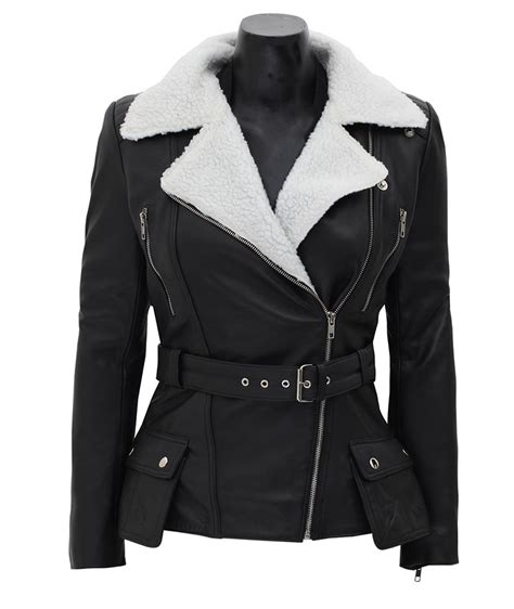 Pristine Leather Womens Real Lambskin Leather White Blazer Coat Jacket Wj 042 Clothing Coats