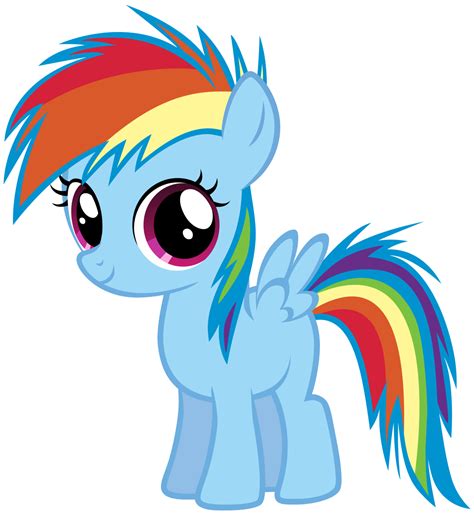 Image Fanmade Young Rainbow Dashpng My Little Pony Friendship Is