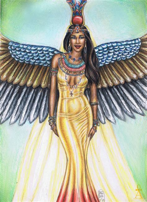 Egyptian Goddess By Myworld1 On Deviantart