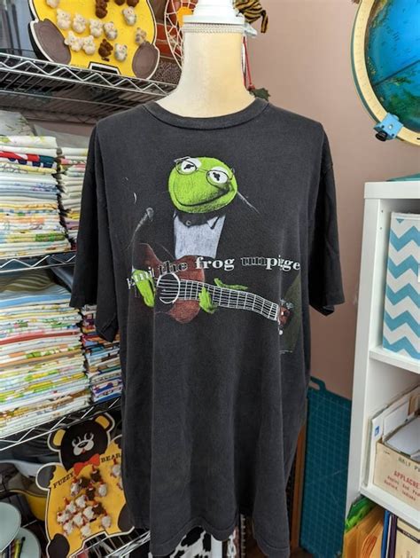 90s Changes Single Stitch Kermit The Frog Unpigged Re Gem