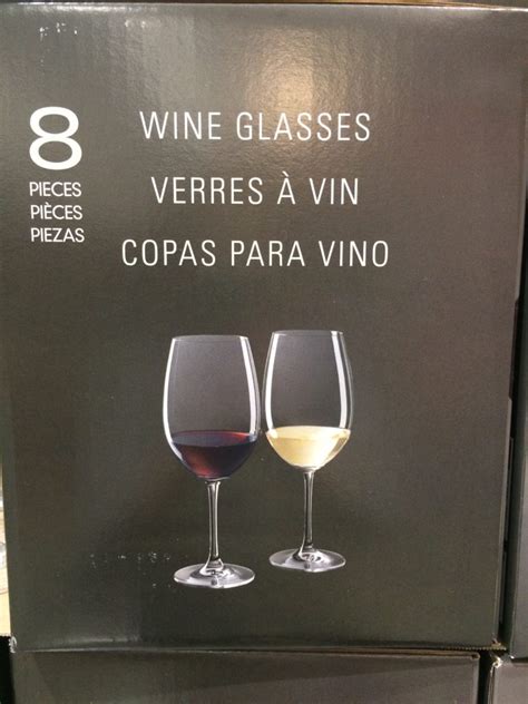 Costco 1168464 Kirkland Signature Wine Glasses 8pc Set Spec1 Costcochaser