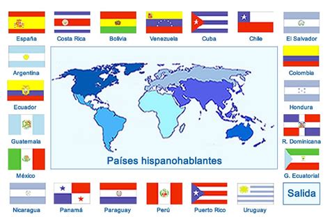 Países Que Falam Espanhol Idioma Gratis