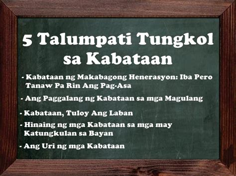 Halimbawa Ng Talumpati Tungkol Sa Kabataan Hot Bubble