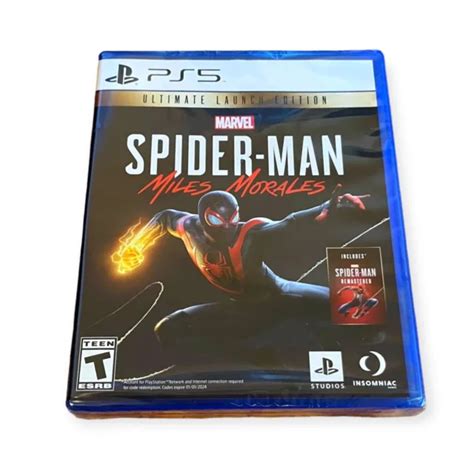 Spider Man Miles Morales Ultimate Launch Edition Ps5 Playstation 5