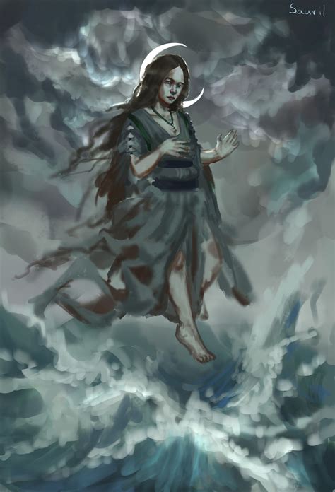 Artstation The Goddess Of The Storm