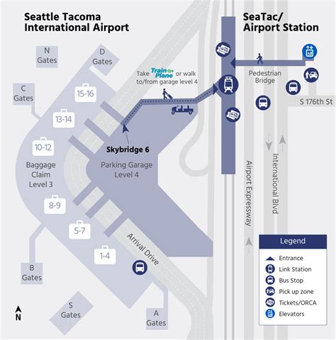 Seatac Airline Route Map