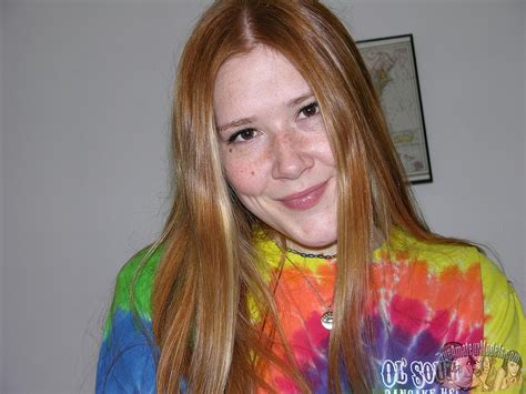 Harper Red Freckled Face Redhead Amateur Teen Pulling Down Shorts To