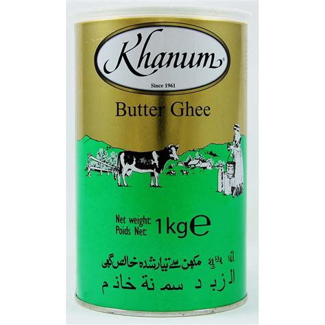 Khanum Pure Butter Ghee 500g And 1kg Asian Dukan