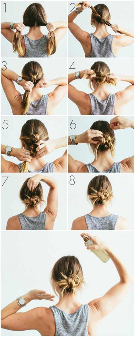 22 Stunningly Easy Diy Messy Buns