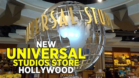 New Universal Studios Store At Universal Studios Hollywood Youtube
