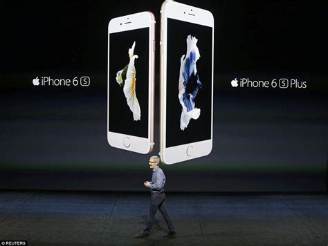 Apple Unveils Iphone 6s 6s Plus Ipad Pro And New Apple Tv Box Daily Mail Online