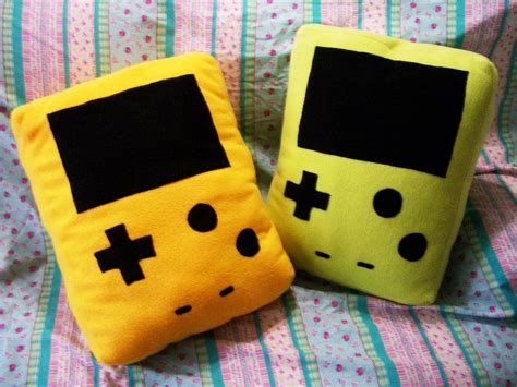 Game Boy Color Pillows Colorful Pillows Geek Crafts Color