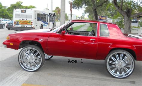 Ace 1 Candy Red Oldsmobile Cutlass On 28s