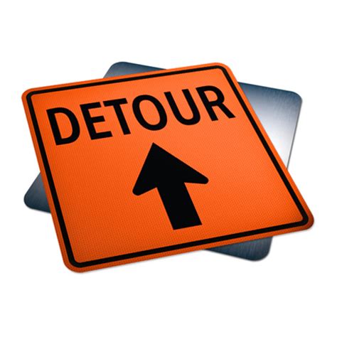 Detour Ahead Spt 20 Traffic Supply 310 Sign