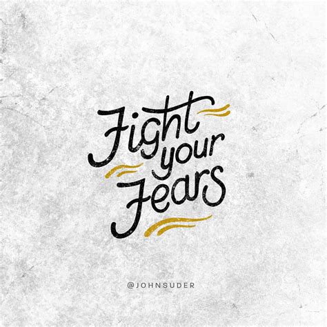 ‘fight Your Fears’ Daily Drawing 361 Lettering Lettering Daily Drawing Creative Economy