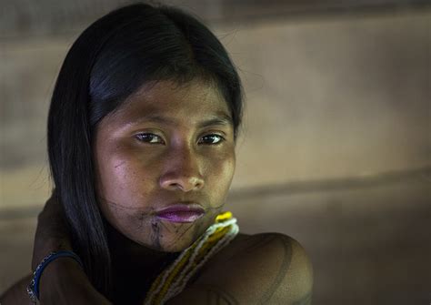 Panama Darien Province Bajo Chiquito Woman Of The Native Indian