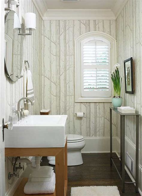 Wallpaper For Small Bathroom Ideas Interior Design Guides