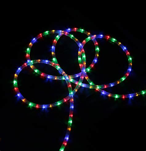 18 Multi Color Led Outdoor Christmas Rope Lights Pool Central