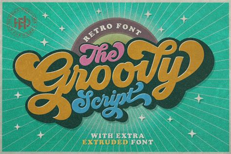 22 Best Groovy Fonts For Your Retro 70s Designs Design Inspiration