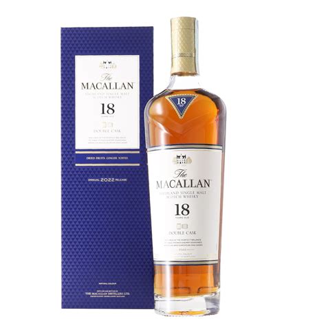 whisky macallan double cask 18 years old release 2022 70 cl enotecapirovano