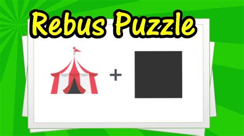 Can You Guess The Word Riddles Rebus Puzzles Word Puzzle Youtube