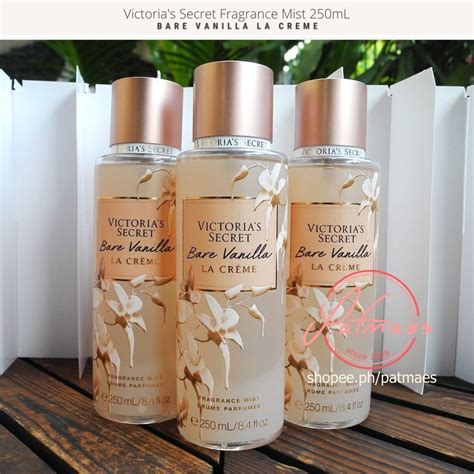 Victorias Secret Fragrance Mist Bare Vanilla La Creme 250ml Limited