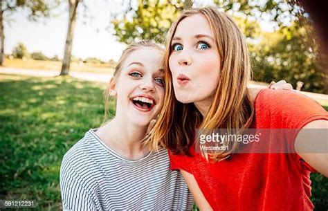Two Girls Selfie Photos And Premium High Res Pictures Getty Images