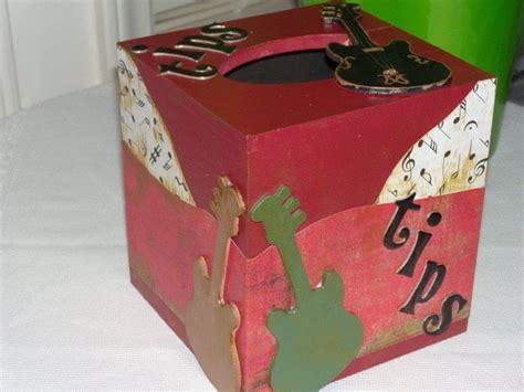 Tip Box · An Embellished Box · Decorating On Cut Out Keep · Creation
