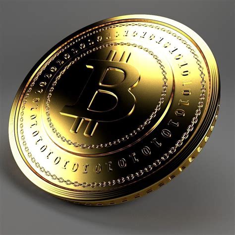 Bitcoin 3d Model Cgtrader