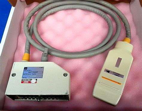 Toshiba Plf 703st Ultrasound Transducer Linear Probe 90 Day Warranty