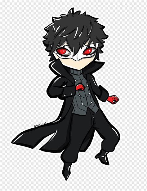 Persona 5 Makoto Yūki Chibi Mangaka Anime Chibi Pelo Negro Chibi