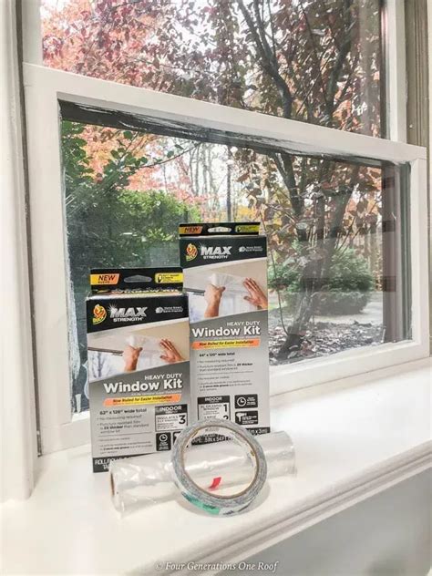 Best Window Insulation Film And How To Install Four Generations One