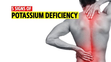 5 Signs Of Potassium Deficiency Youtube