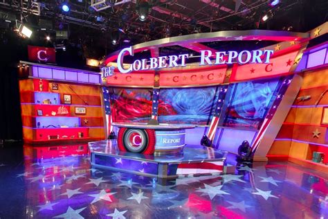 Take A Tour Of The Colbert Report Studio Before Its Demolished Tonight