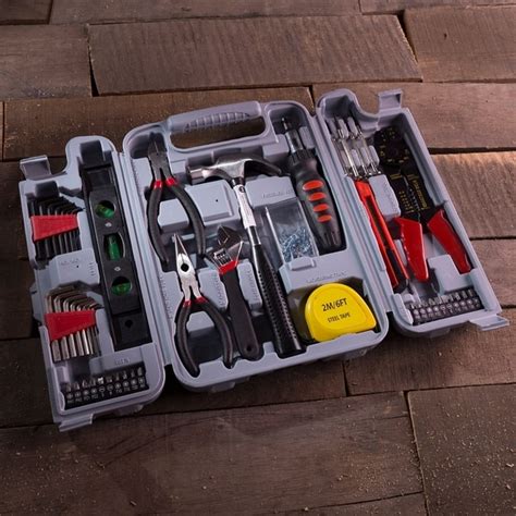 Essential Diy Tool Kit Set For Home Improvement Includes Hammer