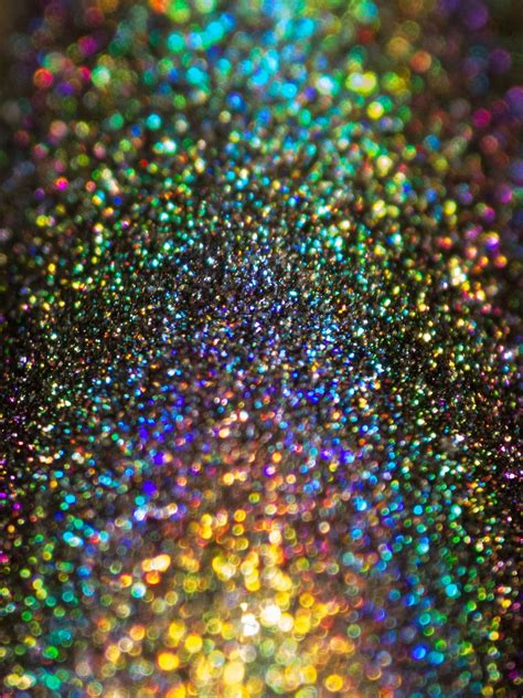 Black Holographic Glitter Background 1200x1600 Wallpaper