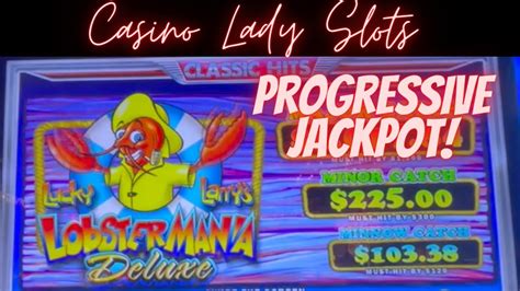 Progressive Jackpot Lucky Larrys Lobstermania Deluxe Video Slots Youtube
