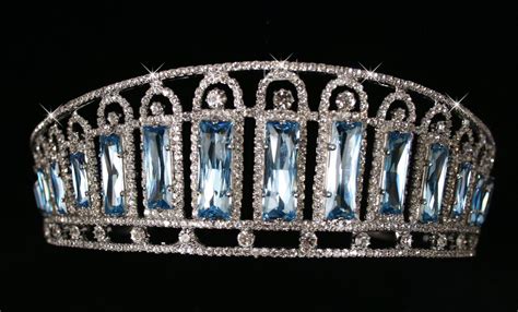 Empress Alexandra Feodorovnas Diamond And Aquamarine Kokoshnik Tiara